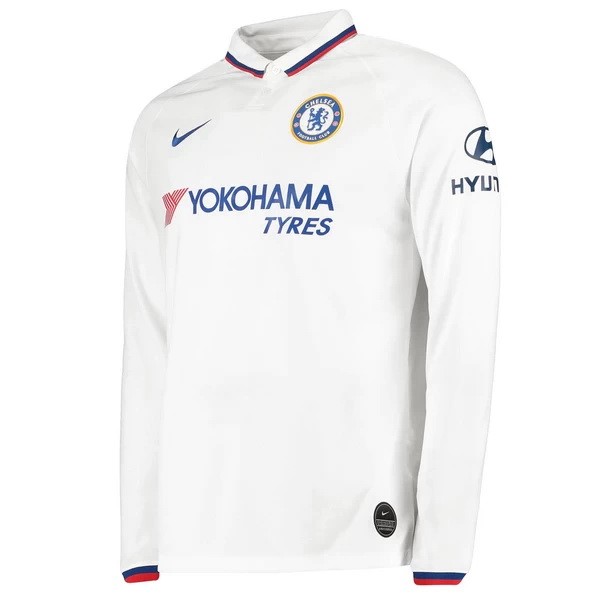 Camiseta Chelsea Segunda equipo ML 2019-20 Blanco